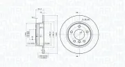 Bremsscheibe MAGNETI MARELLI 360406016101