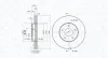 Bremsscheibe Vorderachse MAGNETI MARELLI 360406036801