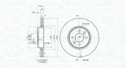 Bremsscheibe MAGNETI MARELLI 360406043901