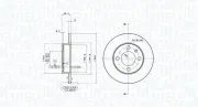 Bremsscheibe MAGNETI MARELLI 360406049801