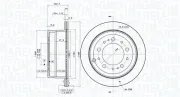 Bremsscheibe MAGNETI MARELLI 360406055401