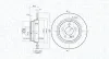 Bremsscheibe Hinterachse MAGNETI MARELLI 360406057301