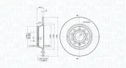 Bremsscheibe MAGNETI MARELLI 360406060801