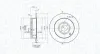 Bremsscheibe Hinterachse MAGNETI MARELLI 360406061401