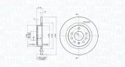 Bremsscheibe MAGNETI MARELLI 360406065801