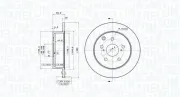 Bremsscheibe MAGNETI MARELLI 360406078601