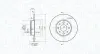 Bremsscheibe Hinterachse MAGNETI MARELLI 360406079001