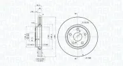 Bremsscheibe MAGNETI MARELLI 360406080501