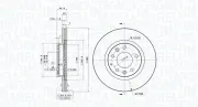 Bremsscheibe MAGNETI MARELLI 360406081801