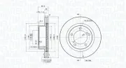 Bremsscheibe MAGNETI MARELLI 360406098301