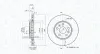 Bremsscheibe Vorderachse MAGNETI MARELLI 360406106901