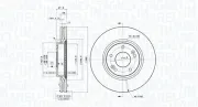 Bremsscheibe MAGNETI MARELLI 360406108801