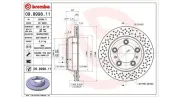 Bremsscheibe Hinterachse MAGNETI MARELLI 360406125101