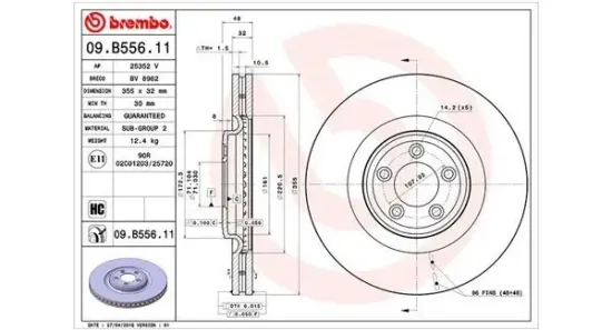 Bremsscheibe Vorderachse MAGNETI MARELLI 360406127101 Bild Bremsscheibe Vorderachse MAGNETI MARELLI 360406127101