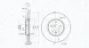 Bremsscheibe Vorderachse MAGNETI MARELLI 360406127601