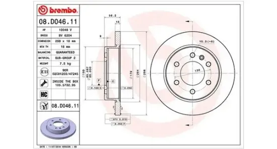 Bremsscheibe MAGNETI MARELLI 360406165401 Bild Bremsscheibe MAGNETI MARELLI 360406165401