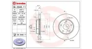 Bremsscheibe MAGNETI MARELLI 360406166301