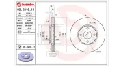 Bremsscheibe MAGNETI MARELLI 360406167101