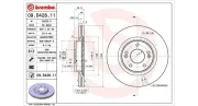 Bremsscheibe Vorderachse MAGNETI MARELLI 360406167501