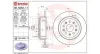 Bremsscheibe Hinterachse MAGNETI MARELLI 360406168801