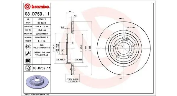 Bremsscheibe MAGNETI MARELLI 360406169701