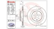 Bremsscheibe MAGNETI MARELLI 360406169801