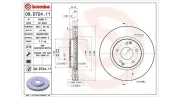 Bremsscheibe Vorderachse MAGNETI MARELLI 360406170701
