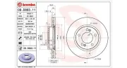 Bremsscheibe Vorderachse MAGNETI MARELLI 360406174701