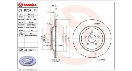 Bremsscheibe Hinterachse MAGNETI MARELLI 360406178701 Bild Bremsscheibe Hinterachse MAGNETI MARELLI 360406178701