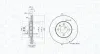 Bremsscheibe Vorderachse MAGNETI MARELLI 360406180201