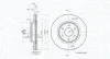 Bremsscheibe Vorderachse MAGNETI MARELLI 360406182501