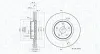 Bremsscheibe Vorderachse MAGNETI MARELLI 360406186401