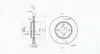 Bremsscheibe Vorderachse MAGNETI MARELLI 360406187901