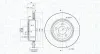 Bremsscheibe Hinterachse MAGNETI MARELLI 360406189801