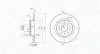 Bremsscheibe Hinterachse MAGNETI MARELLI 360406211301