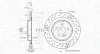 Bremsscheibe Hinterachse MAGNETI MARELLI 360406214401