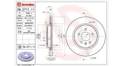 Bremsscheibe Hinterachse MAGNETI MARELLI 360406171401