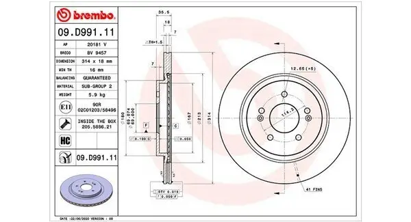 Bremsscheibe MAGNETI MARELLI 360406171901