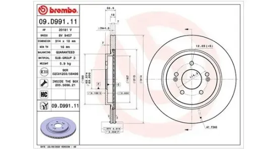 Bremsscheibe MAGNETI MARELLI 360406171901 Bild Bremsscheibe MAGNETI MARELLI 360406171901