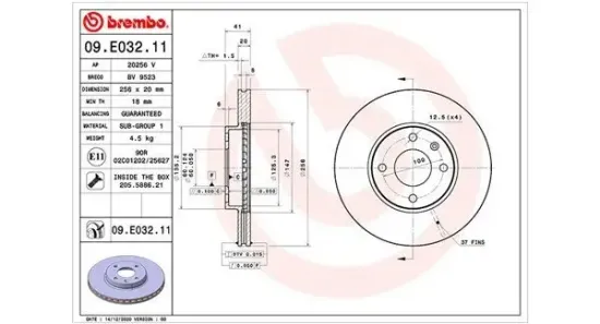 Bremsscheibe Vorderachse MAGNETI MARELLI 360406172601 Bild Bremsscheibe Vorderachse MAGNETI MARELLI 360406172601