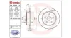Bremsscheibe Hinterachse MAGNETI MARELLI 360406173501