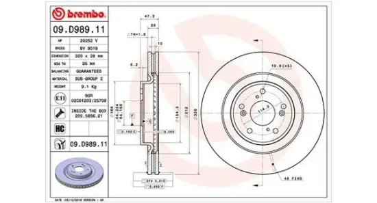 Bremsscheibe Vorderachse MAGNETI MARELLI 360406173901 Bild Bremsscheibe Vorderachse MAGNETI MARELLI 360406173901