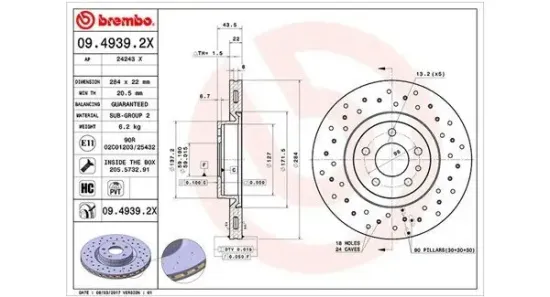 Bremsscheibe MAGNETI MARELLI 360406000302 Bild Bremsscheibe MAGNETI MARELLI 360406000302