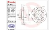 Bremsscheibe MAGNETI MARELLI 360406040002