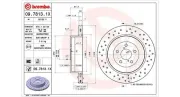 Bremsscheibe Hinterachse MAGNETI MARELLI 360406067002