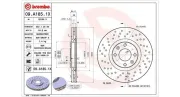 Bremsscheibe MAGNETI MARELLI 360406070002