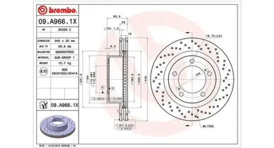 Bremsscheibe MAGNETI MARELLI 360406098302 Bild Bremsscheibe MAGNETI MARELLI 360406098302