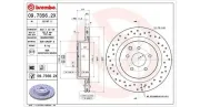 Bremsscheibe Hinterachse MAGNETI MARELLI 360406103902