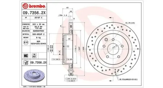 Bremsscheibe MAGNETI MARELLI 360406103902 Bild Bremsscheibe MAGNETI MARELLI 360406103902