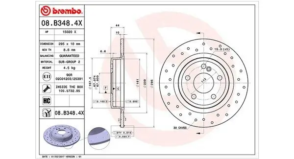 Bremsscheibe MAGNETI MARELLI 360406114102